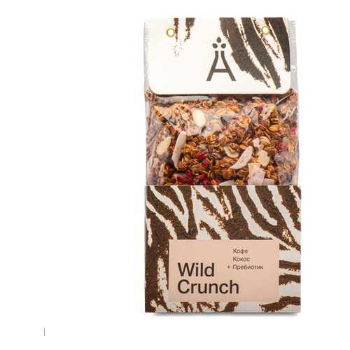 Гранола хрустящая Wild Crunch, «Кокос и Кофе» от Елены Наумовой, 260 г, Москва в Дикси