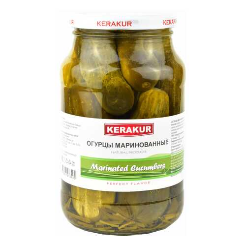 Огурцы Kerakur маринованные 950 г в Дикси