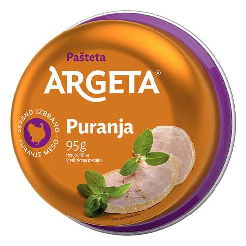 Паштет Argeta из индейки 95г в Дикси