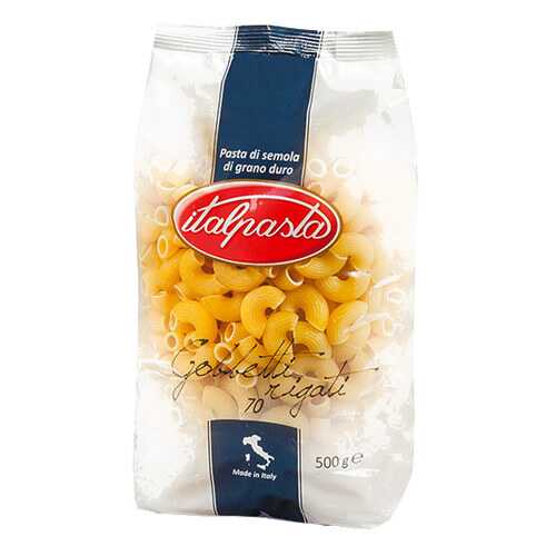 Макаронные изделия Berutto Italpasta gobetti rigati 500 г в Дикси