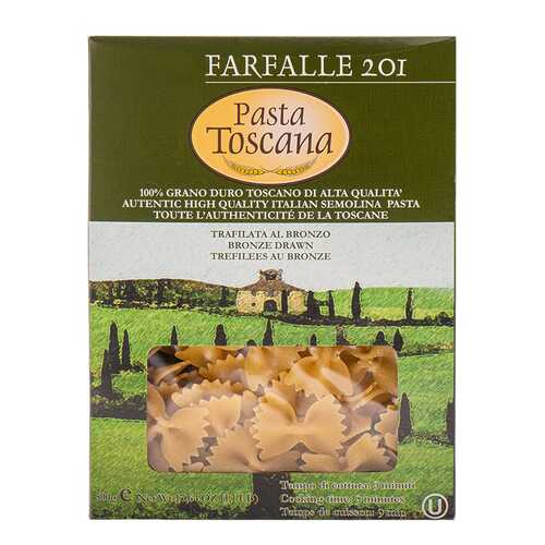 Макаронные изделия Pasta Toscana фарфалли био 500 г в Дикси