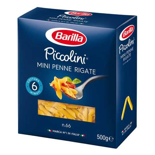 Макароны Barilla mini penne rigate 500 г в Дикси