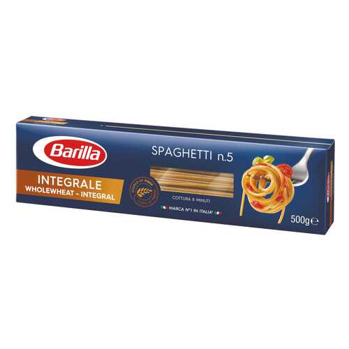 Макароны Barilla spaghetti Integrale №5 500 г в Дикси