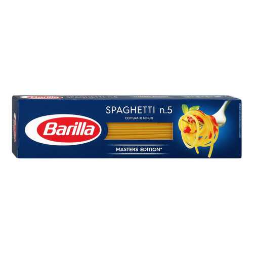 Макароны Barilla Spaghetti n.5 высший сорт 450 г в Дикси