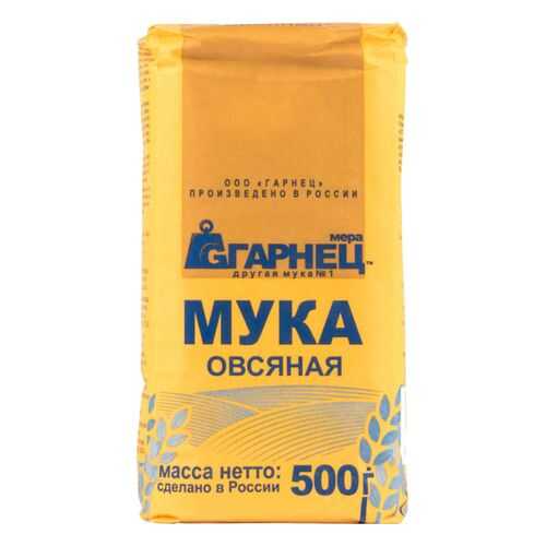 Мука Гарнец овсяная 500 г в Дикси