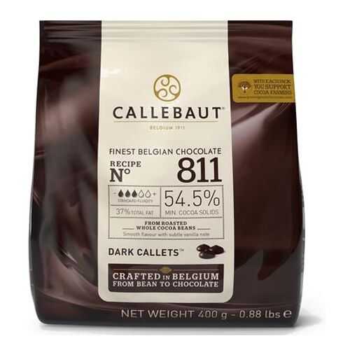 Шоколад Callebaut темный 0.4 кг в Дикси