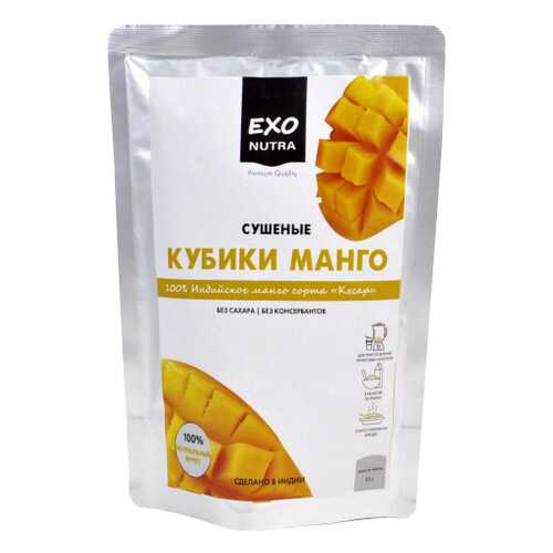 Манго Exo Nutra сублимированное кубики 35 г в Дикси