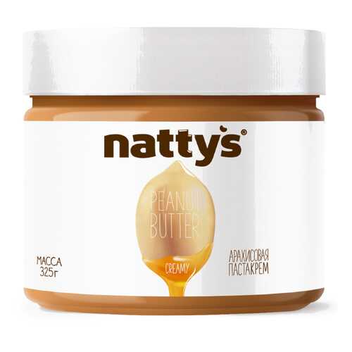 Арахисовая паста Nattys Creamy 325 г в Дикси