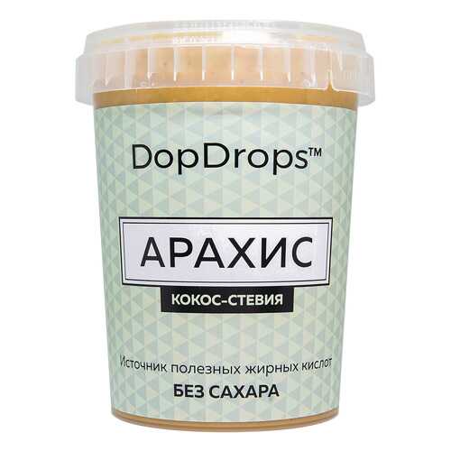 Паста DopDrops арахис-кокос стевия 1000 г в Дикси