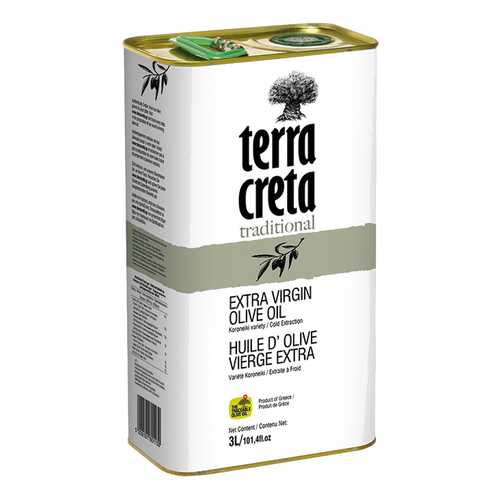 Оливковое масло Terra Creta Extra Virgin 1 л в Дикси