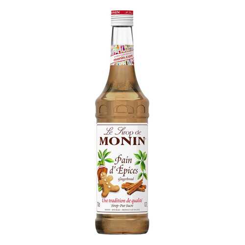 Сироп Monin имбирный пряник 0.7 л в Дикси