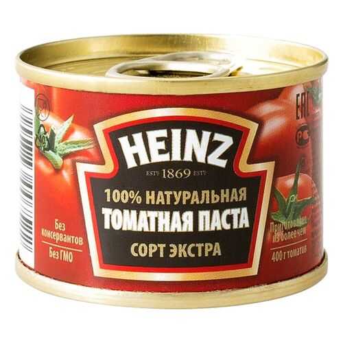 Паста томатная Heinz натуральная экстра 70 г в Дикси