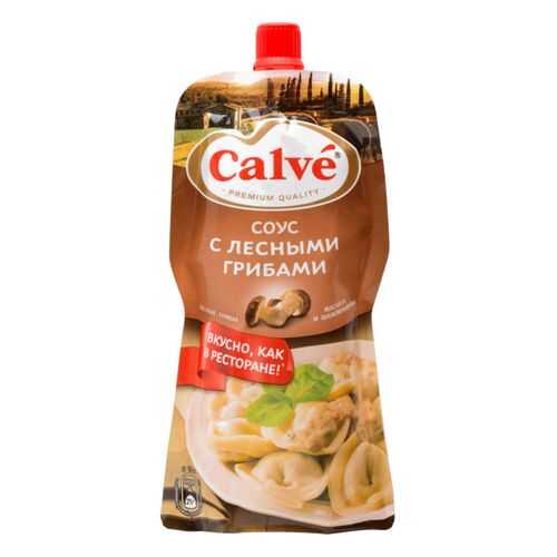 Соус Calve с лесными грибами 230 г в Дикси