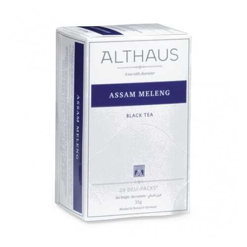 Чай Althaus Assam Meleng Deli Pack 20*1.75 г в Дикси