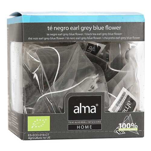 Чай черный Alma Home Organic эрл грей 15*1.86г в Дикси