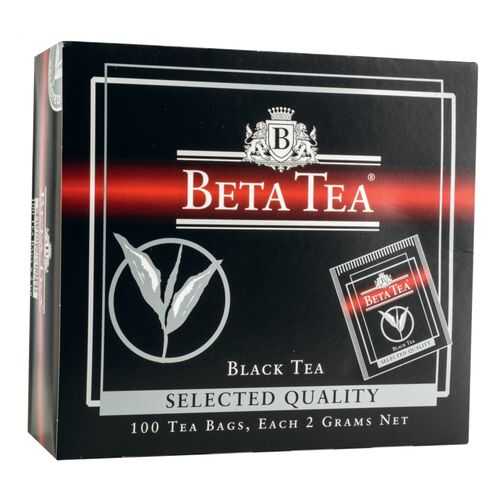 Чай черный Beta Tea selected quality 100 пакетиков в Дикси