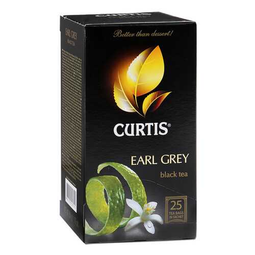 Чай черный Curtis earl grey 25 пакетиков в Дикси