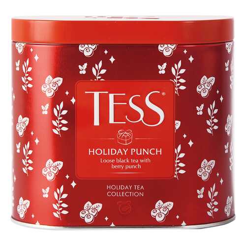 Чай черный листовой Tess Holiday Punch 100 г в Дикси