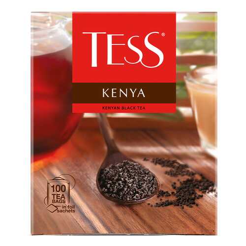 Чай черный Tess Kenya 100 пакетиков в Дикси