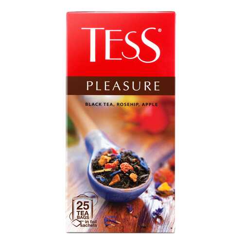 Чай черный Tess Pleasure 25 пакетиков в Дикси