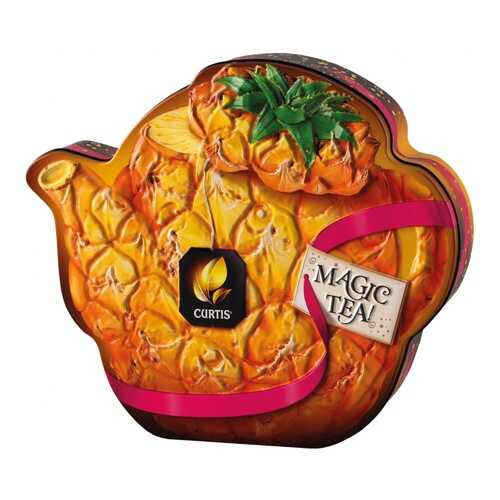 Чай Curtis Drink Me! Pineapple Teapot зеленый листовой с добавками 70 г в Дикси