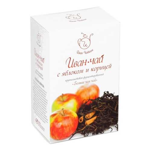 Чай Иван Чайкин Иван-чай с яблоком и корицей, крупнолистовой, 50 гр в Дикси