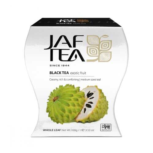 Чай Jaf Tea Exotic Fruit черный листовой с саусепом 100 г в Дикси