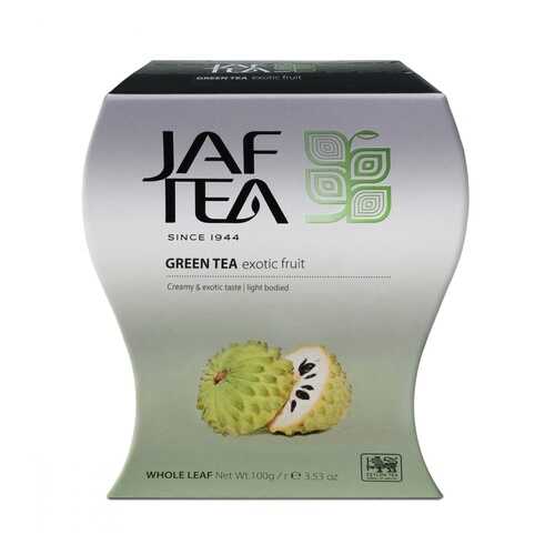 Чай Jaf Tea Green Tea Exotic Fruit зеленый с саусепом 100 г в Дикси