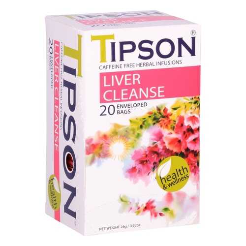 Чай Tipson Liver clinser, травяной, 20 пакетиков в Дикси