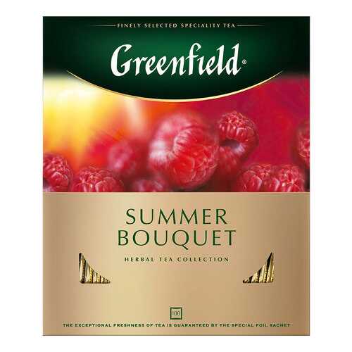 Чай травяной Greenfield Summer Bouquet 100 пакетиков в Дикси