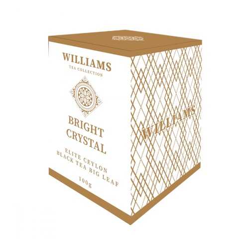 Чай Williams Bright Crystal черный цейлонский OPA 100 г в Дикси