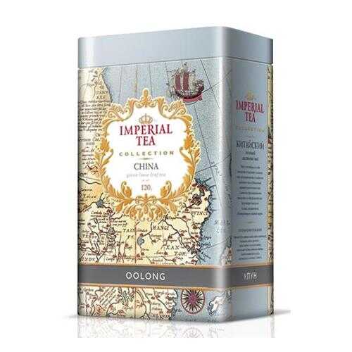 Чай зеленый крупнолистовой китайский улун Imperial tea collection Oolong ж/б 120 г в Дикси