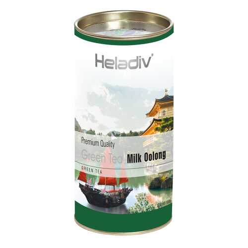 Чай зеленый листовой Heladiv milk ooling молочный улун в тубе 100 г в Дикси