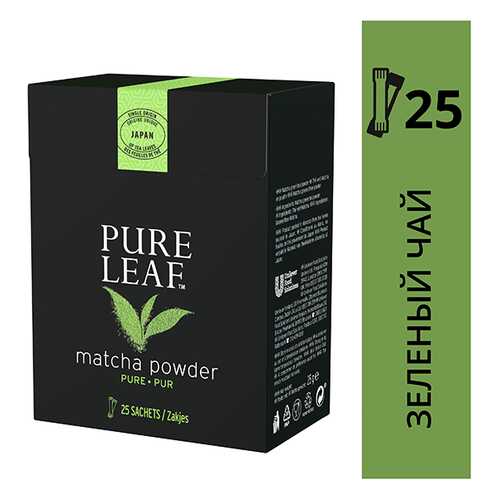 Чай зеленый Pure Leaf Matcha 25 стиков в Дикси