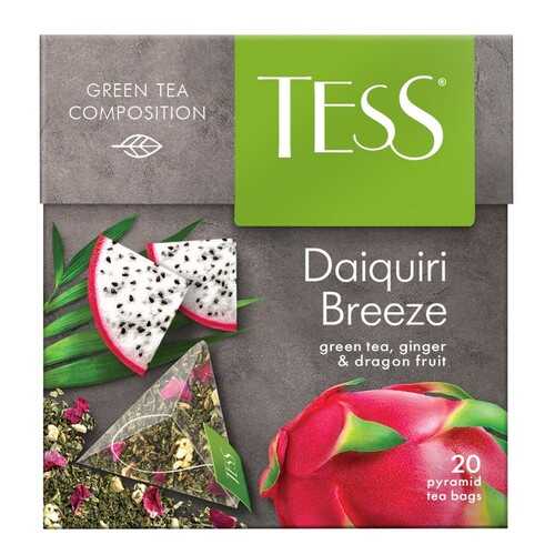 Чай зеленый в пирамидках Tess Daiquiri Breeze 20 пакетиков в Дикси