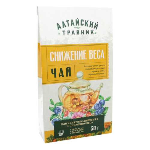 Фиточай Green Side алтайский травник снижение веса 50 г в Дикси