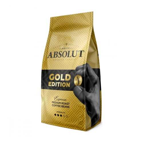 Кофе Absolut Drive gold edition в зернах 1000 г в Дикси