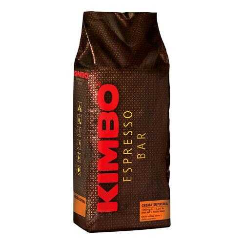 Кофе Kimbo crema suprema зерновой 1 кг в Дикси