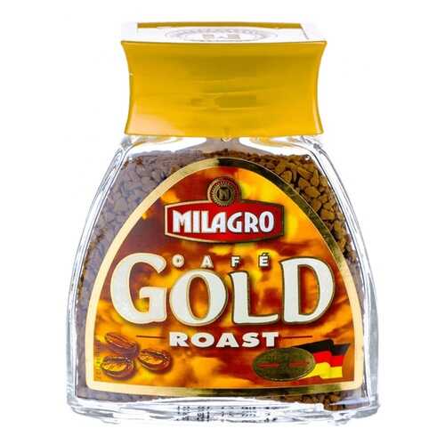 Кофе Milagro Gold Roast, растворимый, 50 гр в Дикси