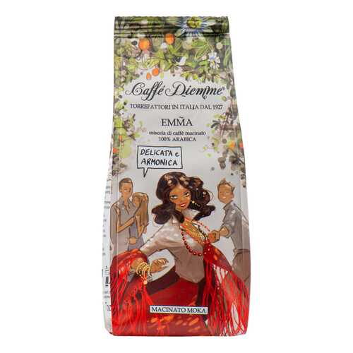 Кофе молотый Caffe Diemme BLEND EMMA I VIAGGI 200г Италия в Дикси