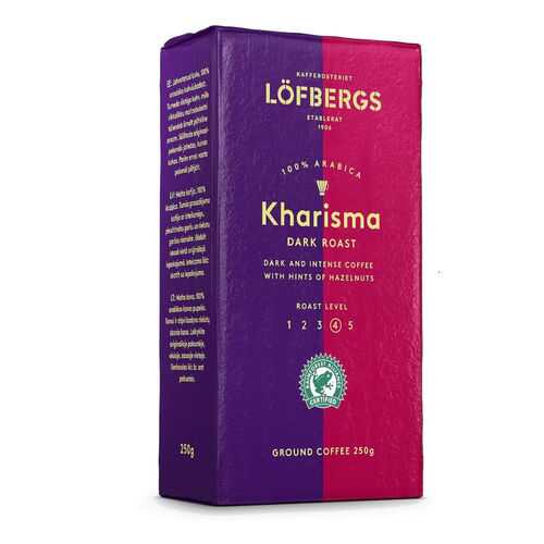 Кофе молотый Lofbergs Kharisma 250 г в Дикси