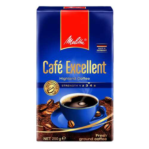 Кофе молотый Melitta excellent 250 г в Дикси