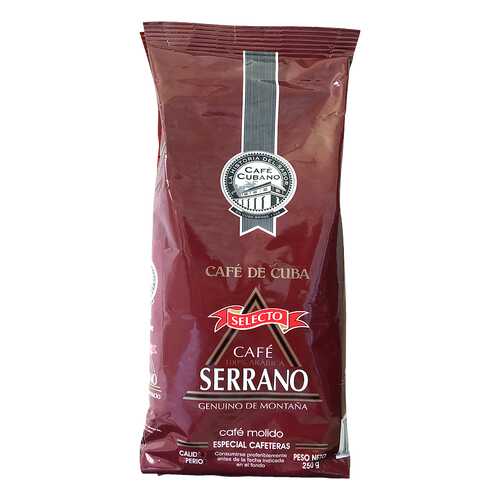 Кофе молотый Serrano Selecto 250 г в Дикси