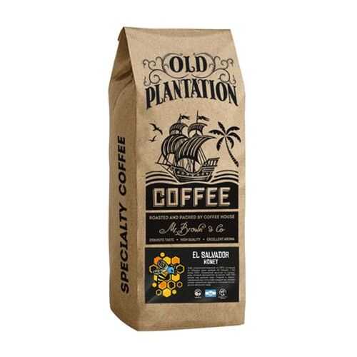 Кофе Old Plantation Specialty Coffee Brasil Santos в зернах 250 г в Дикси