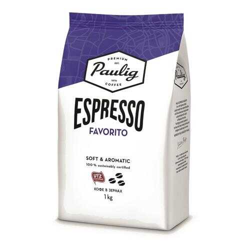 Кофе Paulig espresso favorito в зернах 1 кг в Дикси