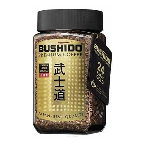 Кофе растворимый Bushido голд 100 г в Дикси