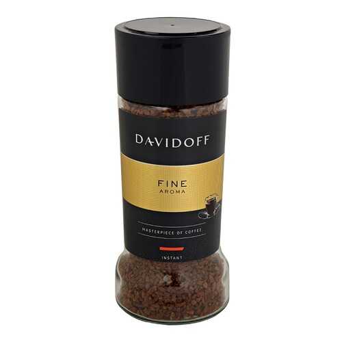 Кофе растворимый Davidoff Fine Aroma 100 г стекло Германия в Дикси