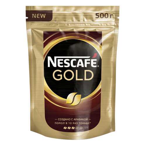 Кофе растворимый Nescafe gold кофе растворимый пакет 500 г в Дикси