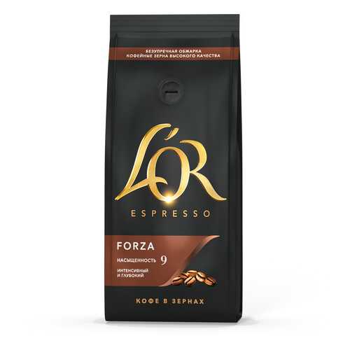 Кофе в зернах LOR espresso forza 230 г в Дикси