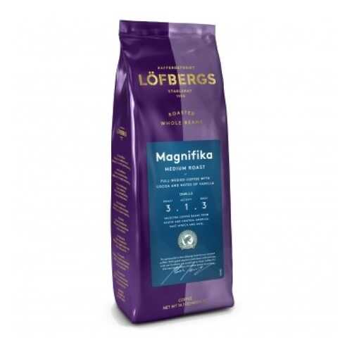 Кофе в зернах Lofbergs Magnifika 400 г в Дикси